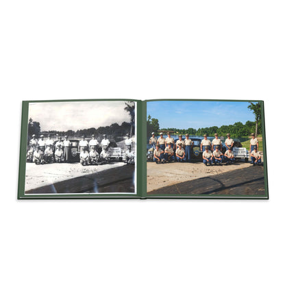 Decatur County Courthouse vintage Photo Book Hardcover | Historic Willis Park, Early 1900s