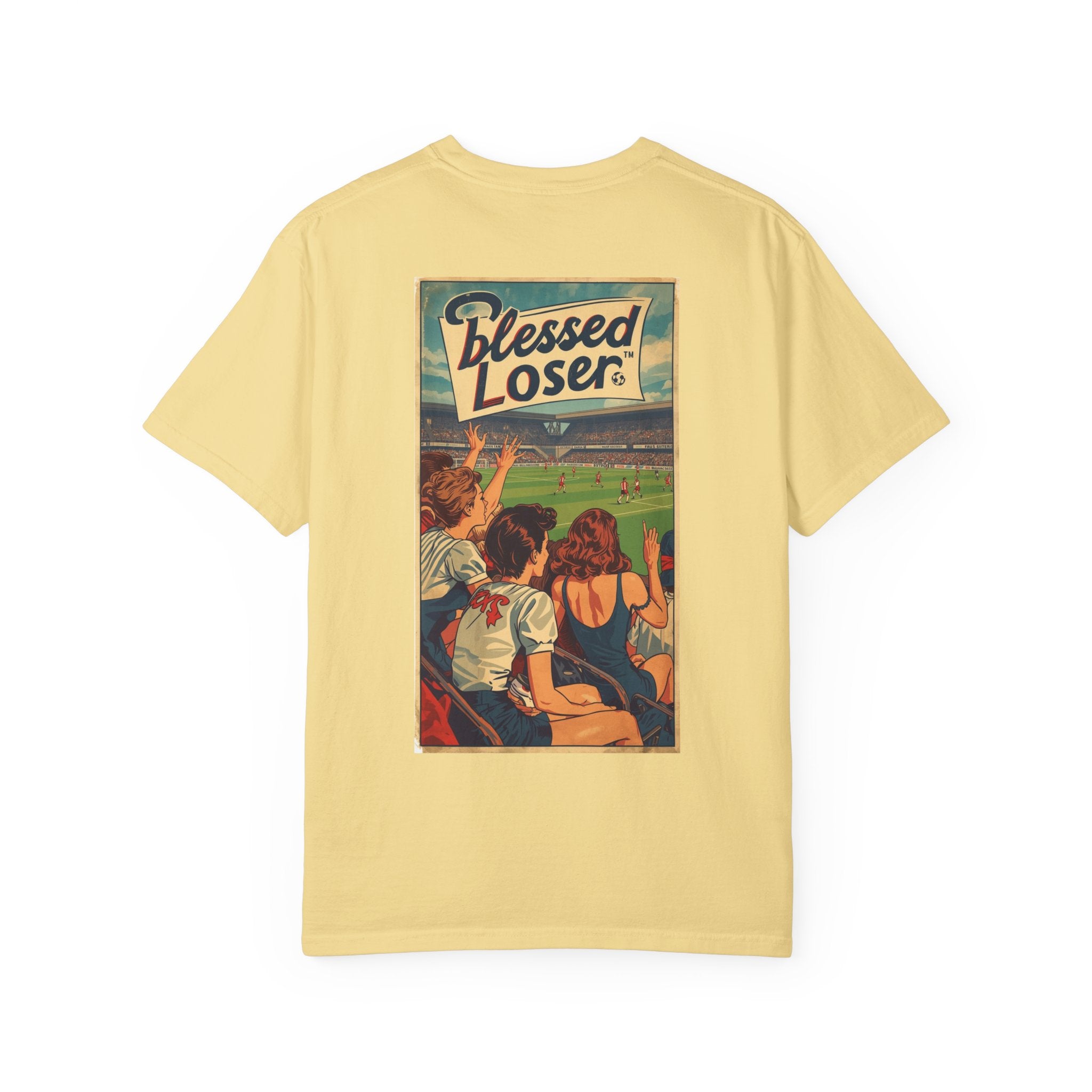 Blessed Loser Unisex Garment-Dyed T-Shirt | Vintage Style Graphic Tee, Comfort Colors