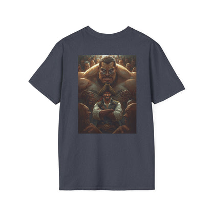 Blessed Loser Graphic Unisex T-Shirt, little bro featuring a vibrant graphic design on a dark background.