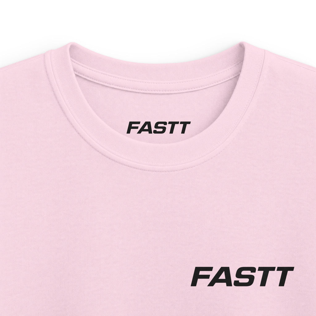 Kids Tee — 'FASTT' Soccer Ball with Crown Graphic Youth футболка