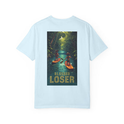 Blessed Loser T-Shirt — Vintage Kayak Adventure Graphic Tee