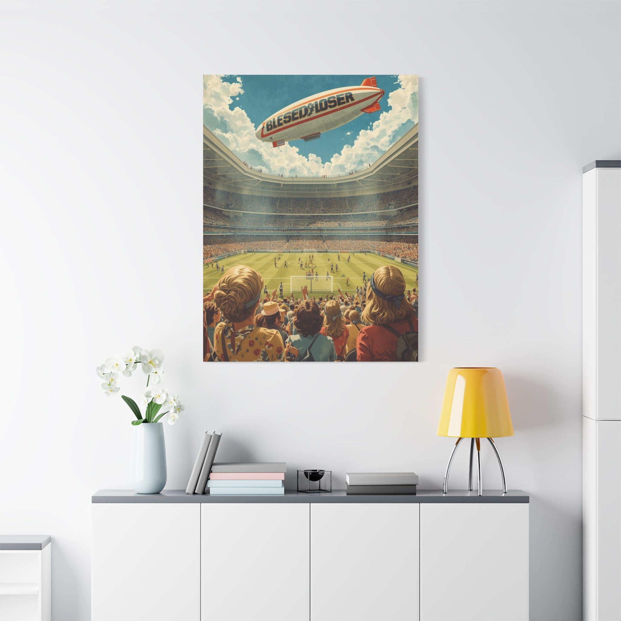 Blessed Loser Sport Art Canvas