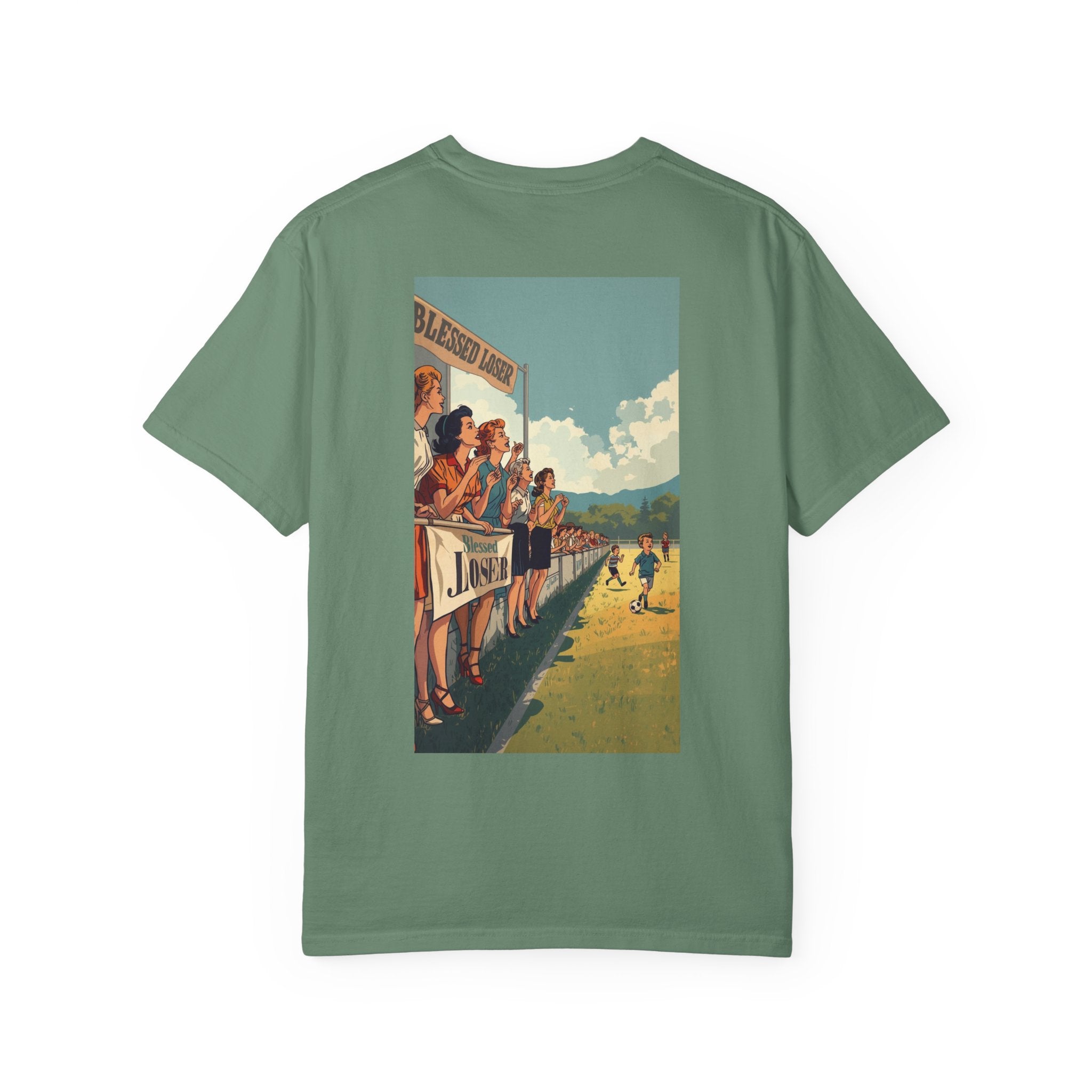 Blessed Loser Graphic T-Shirt, Retro Sports Tee, Casual Unisex Apparel, Comfort Colors