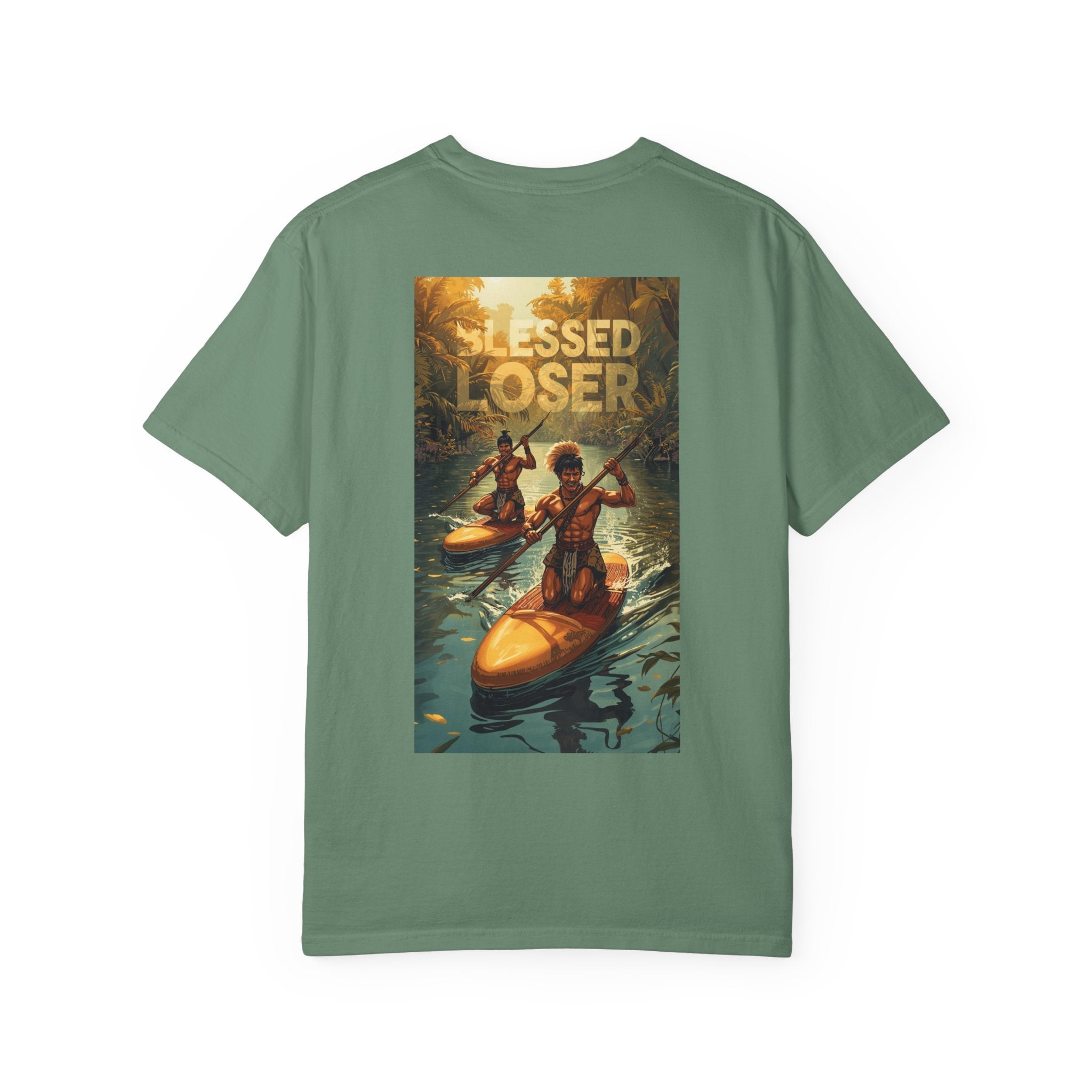 Blessed Loser Unisex Garment-Dyed T-shirt, River Trip
