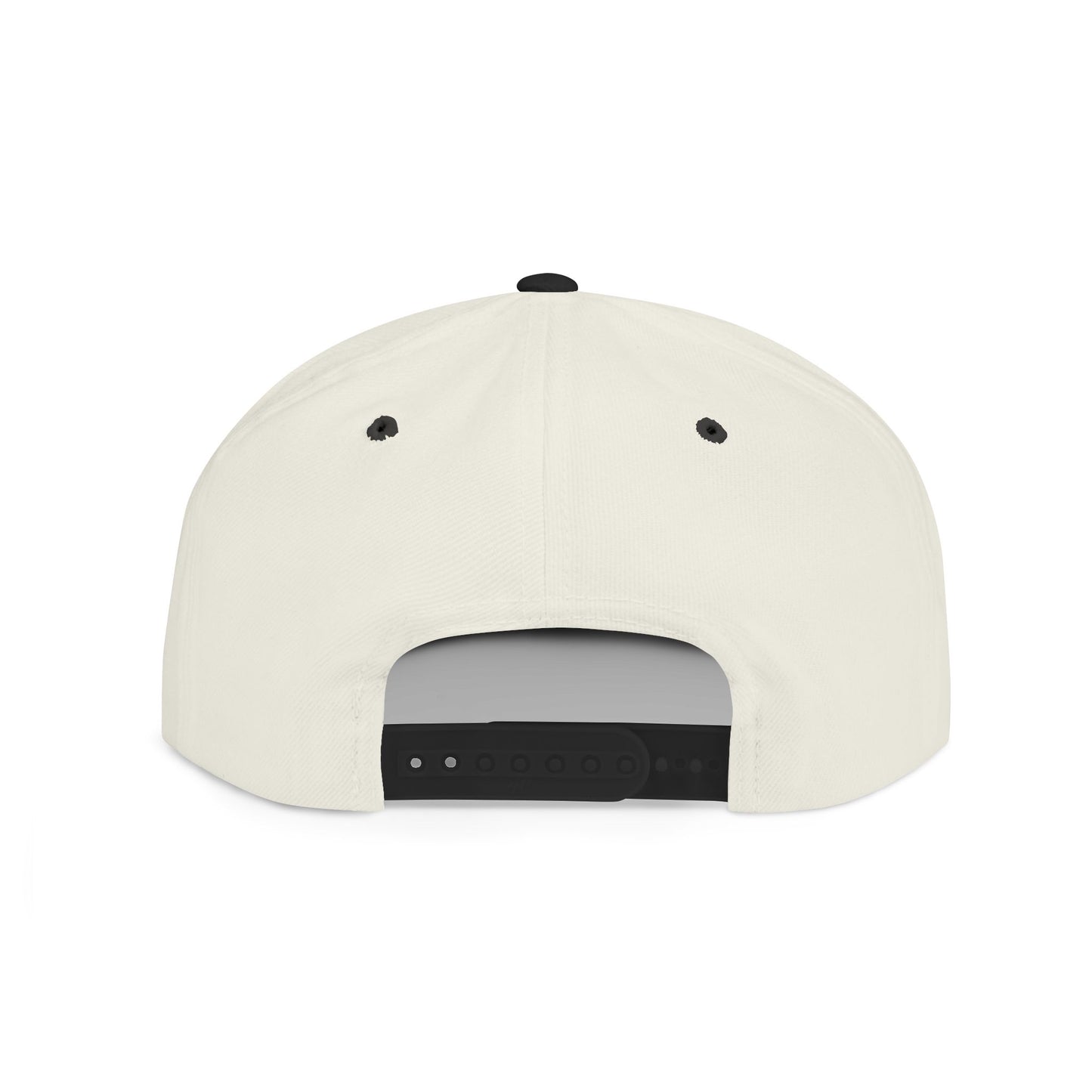 Snapback Hat — "Blessed Loser" Crown Embroidered Flat Bill Cap