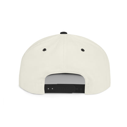Snapback Hat — "Blessed Loser" Crown Embroidered Flat Bill Cap