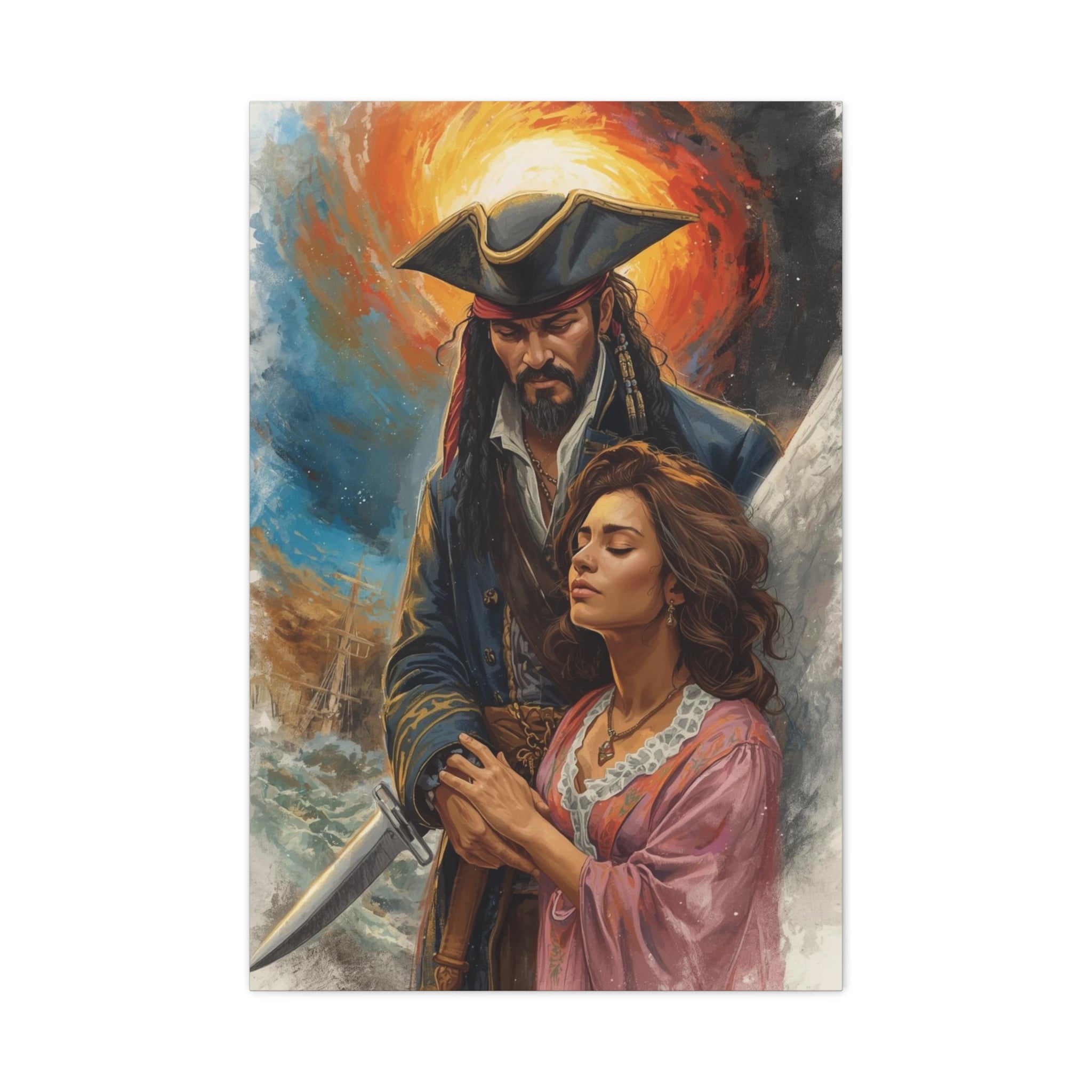 Blessed loser Canvas Print,