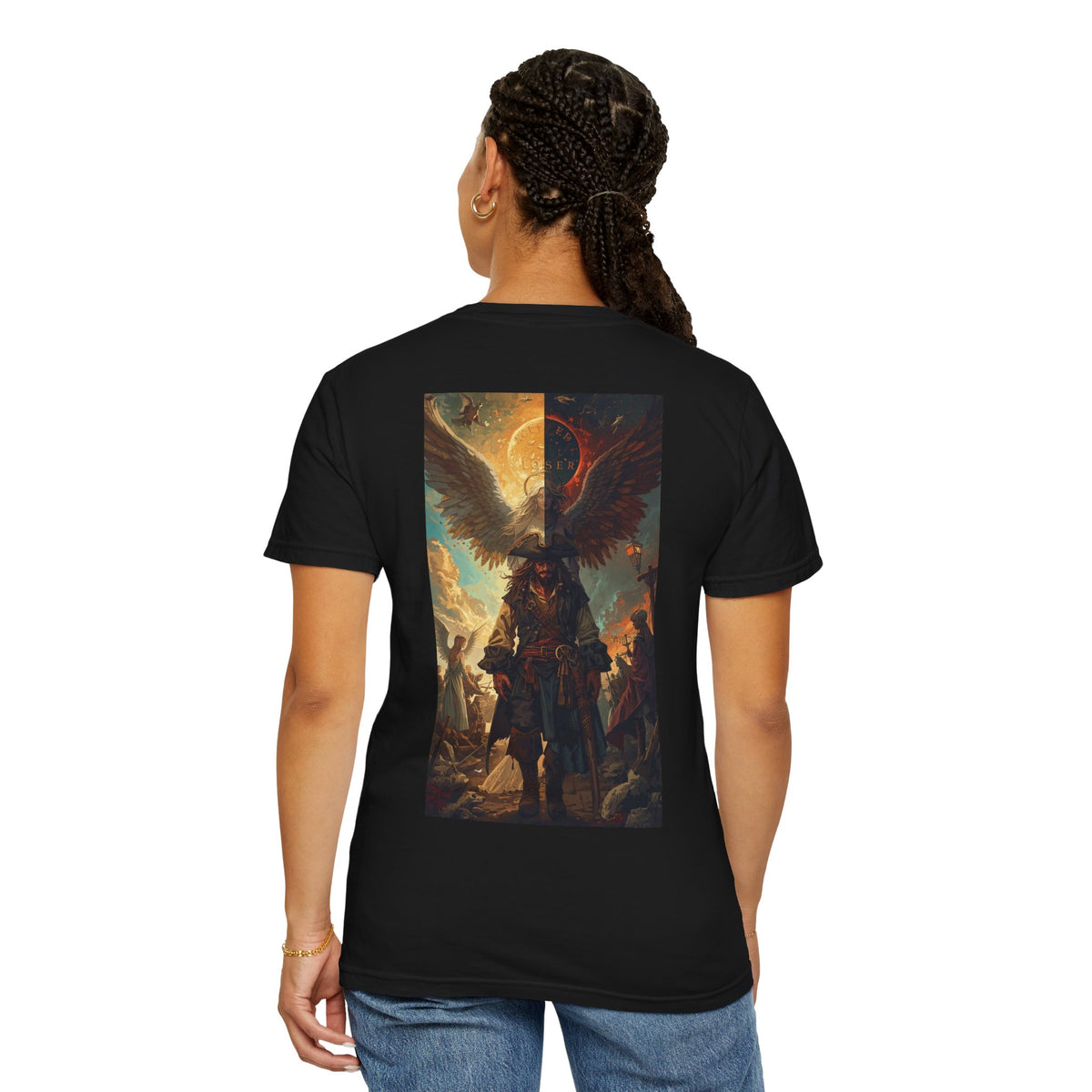 Epic Fantasy Adventure Graphic T-Shirt - Unisex, Comfortable Tee, Unique Gift for Fans, Perfect for Conventions, Everyday Wear.