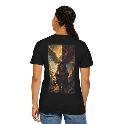 Epic Fantasy Adventure Graphic T-Shirt - Unisex, Comfortable Tee, Unique Gift for Fans, Perfect for Conventions, Everyday Wear.