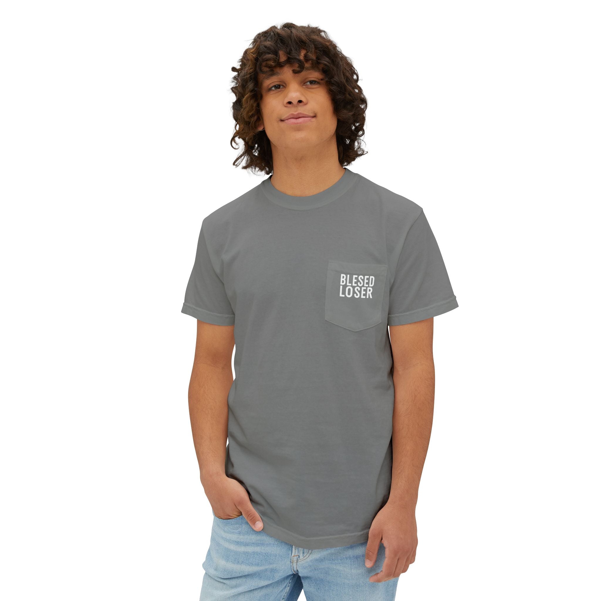 Bridge Burn Pocket T-Shirt - Blessed Loser,