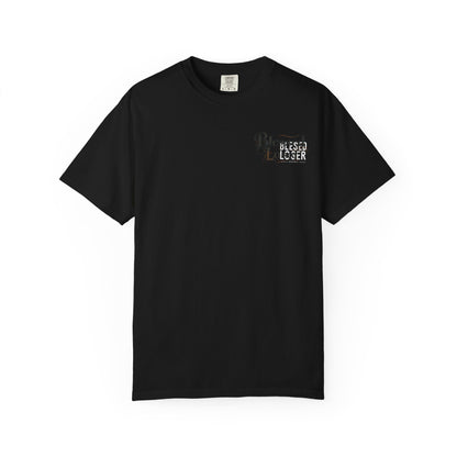 Chase Your Dreams Tee — 'Blessed Loser' Vintage Stadium Graphic T-Shirt