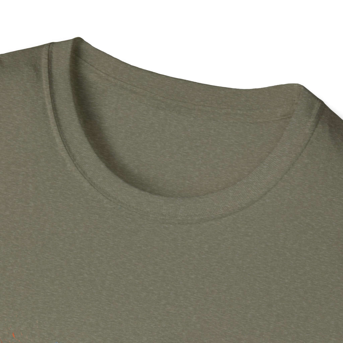 Soccer Splash T-Shirt — "Play Hard, Live" Colorful Football Graphic green crew neckline tee close-up