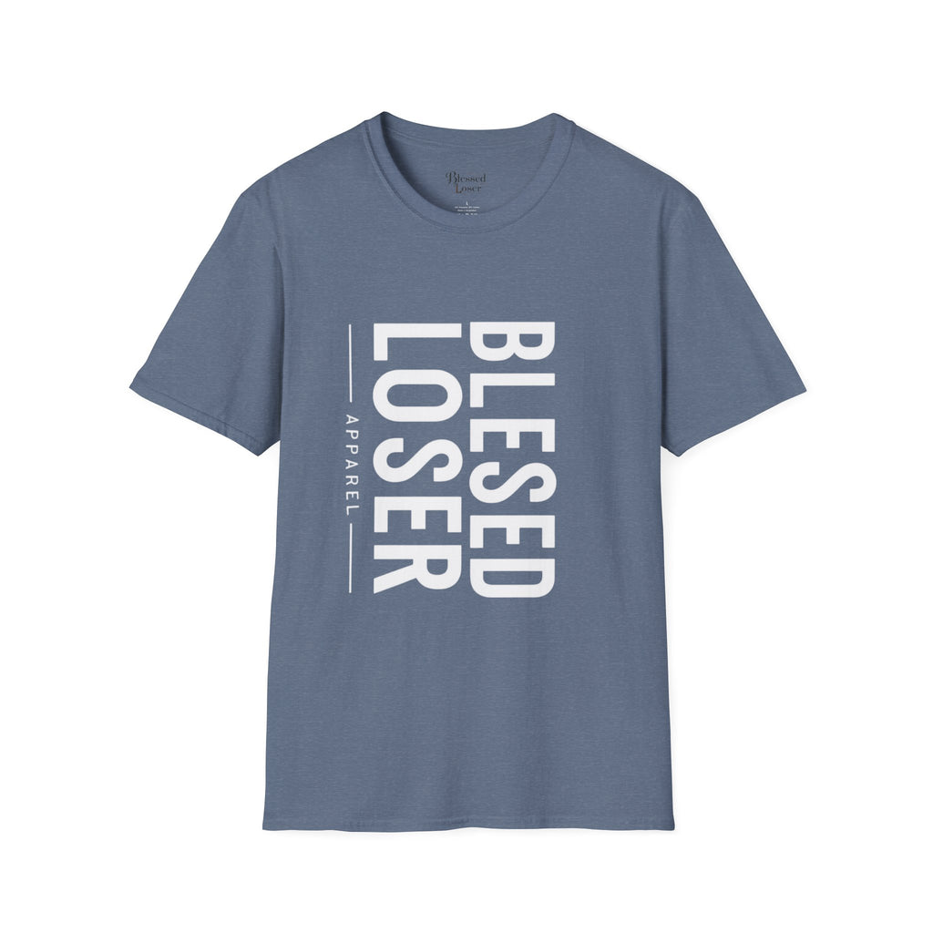 Blessed Loser T-Shirt | Vertical Bold Text Graphic Tee