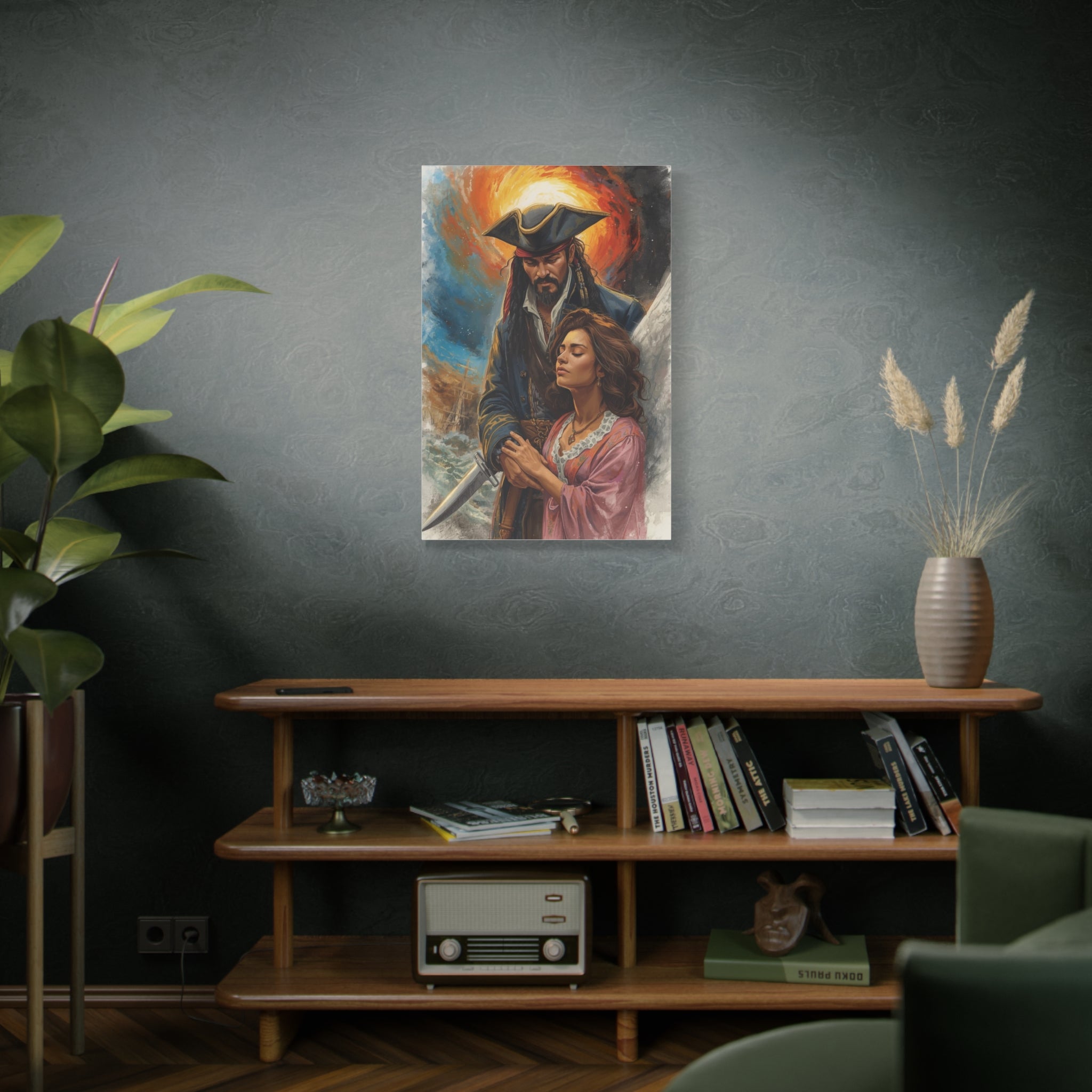 Blessed loser Canvas Print,