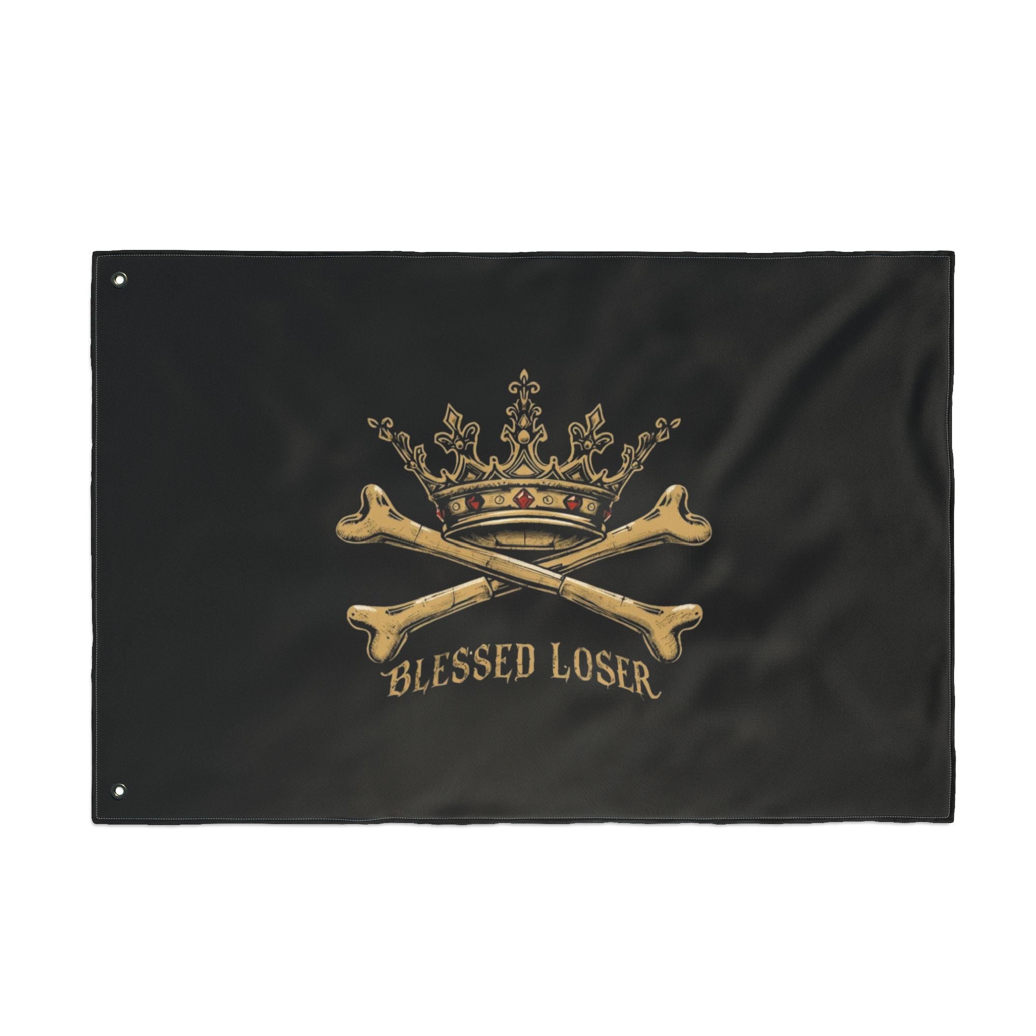 Double-Sided Blessed loser pirate flag