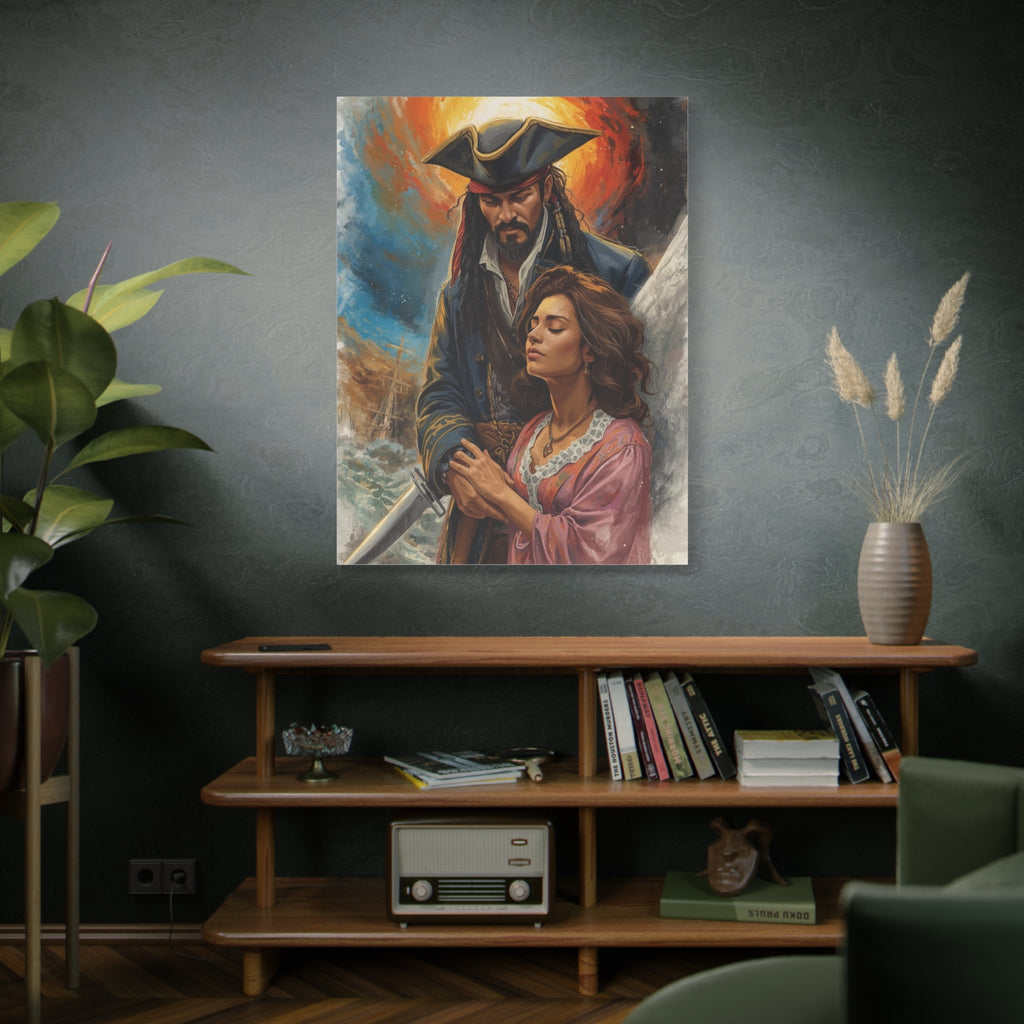 Blessed loser Canvas Print,