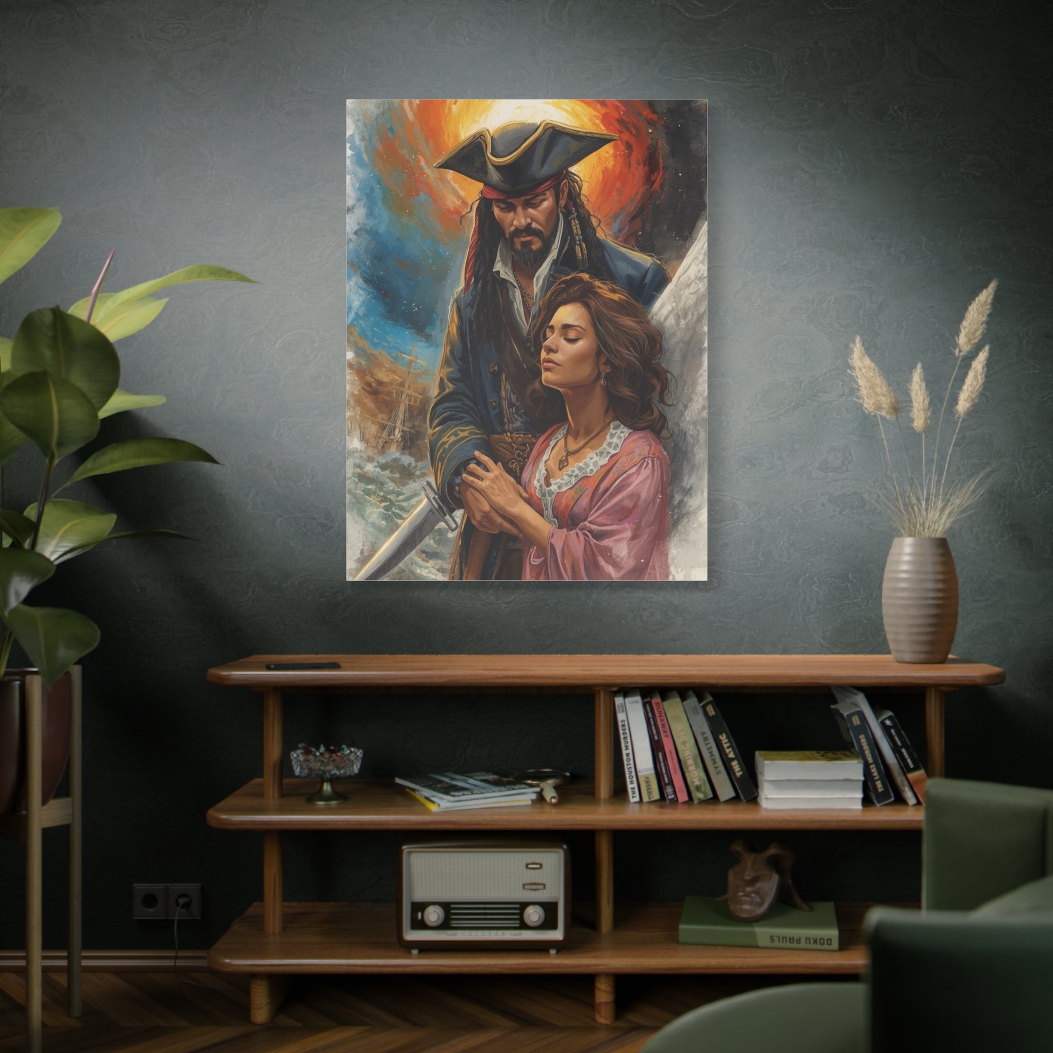 Blessed loser Canvas Print,