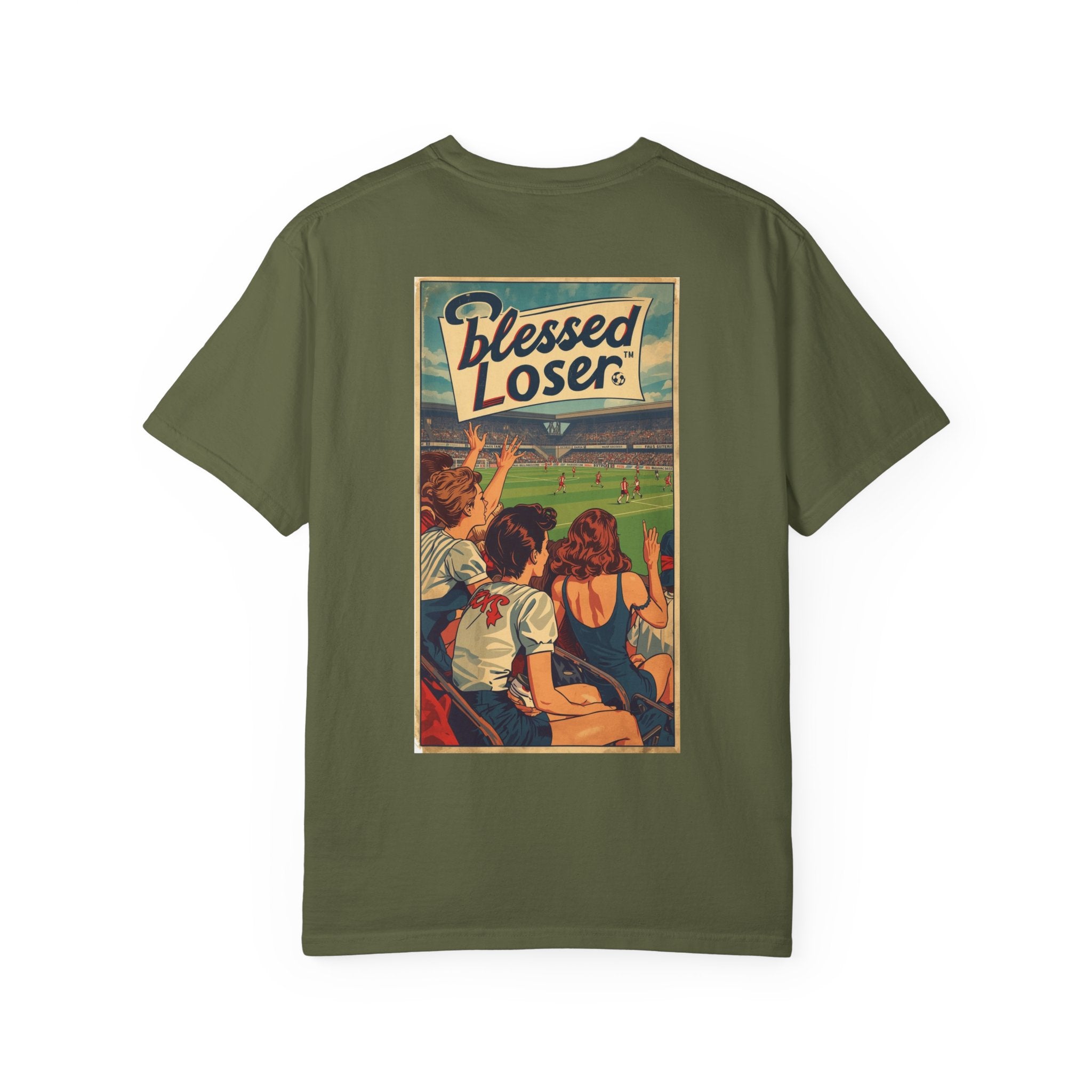 Blessed Loser Unisex Garment-Dyed T-Shirt | Vintage Style Graphic Tee, Comfort Colors
