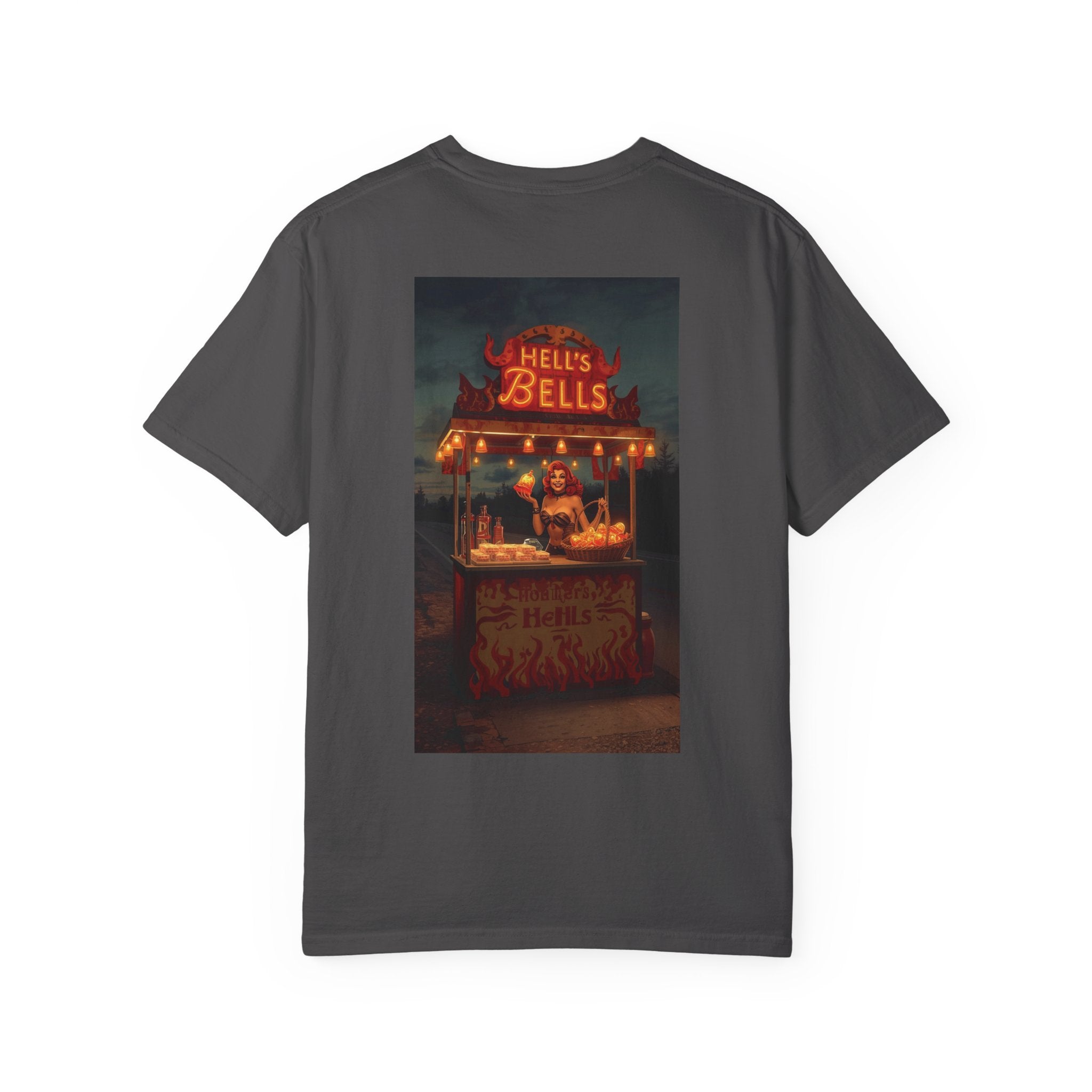 Hell's Bells Unisex Garment-Dyed T-shirt, Vintage-Inspired Tee, Casual Graphic Shirt, Summer Festival Top, Great for Music Lovers, [...]