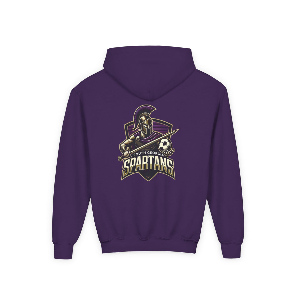 Spartans Youth Hoodie — South Georgia Spartans Soccer Team Logo