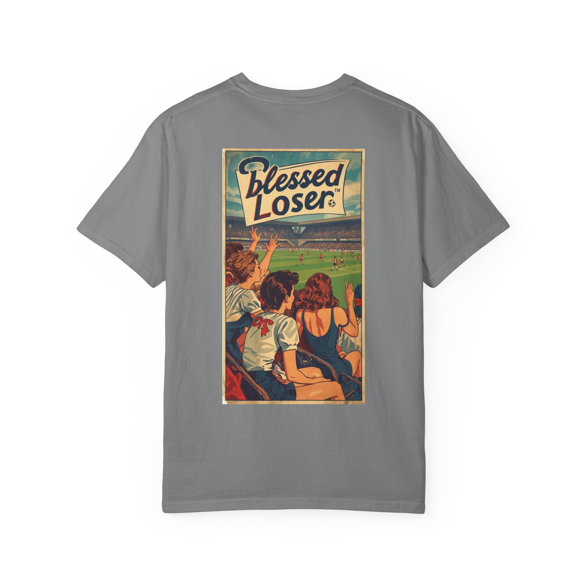 Blessed Loser Unisex Garment-Dyed T-Shirt | Vintage Style Graphic Tee, Comfort Colors