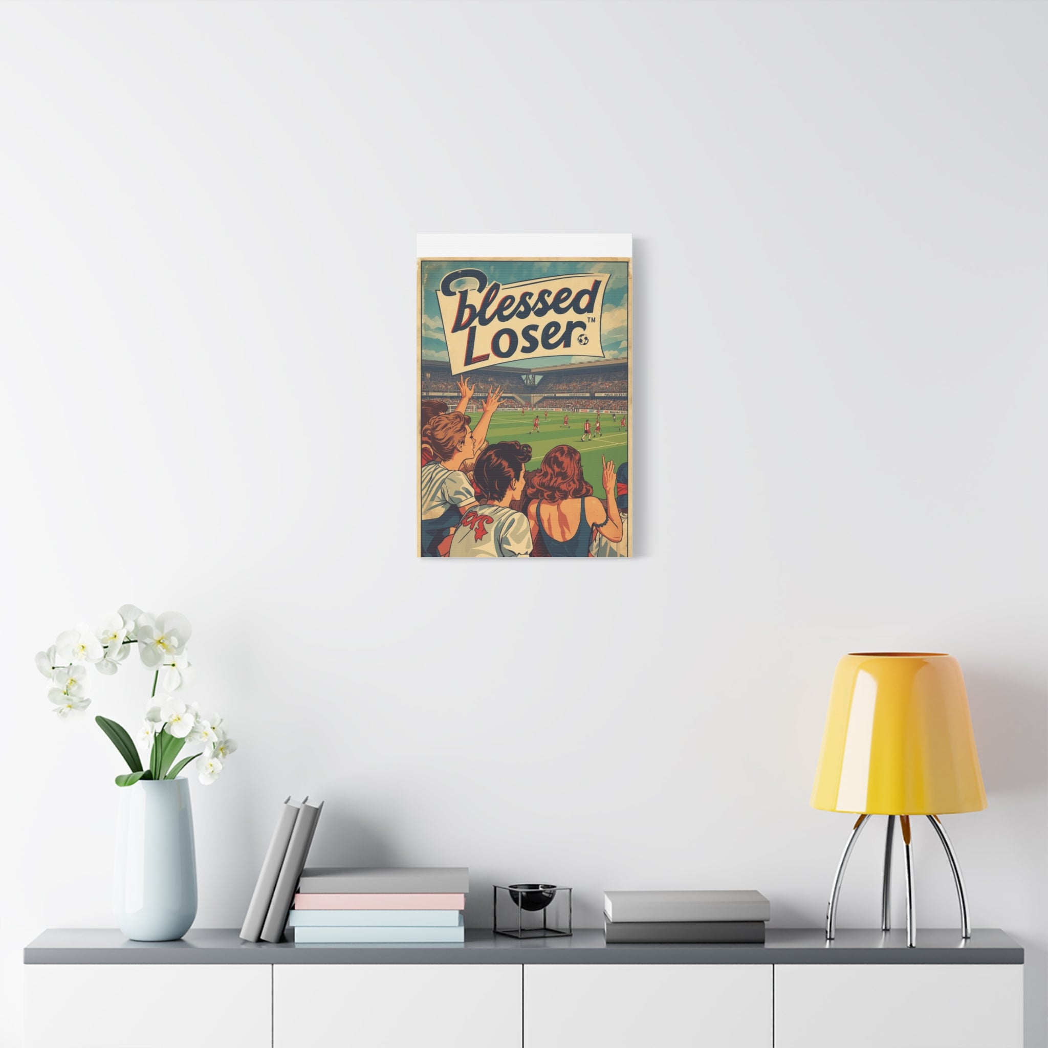 Blessed Loser Wall Art Canvas