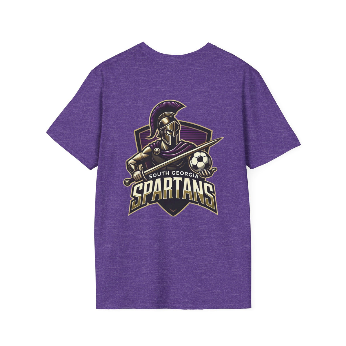 Spartan Helmet Logo T-Shirt — Vintage College Team Tee