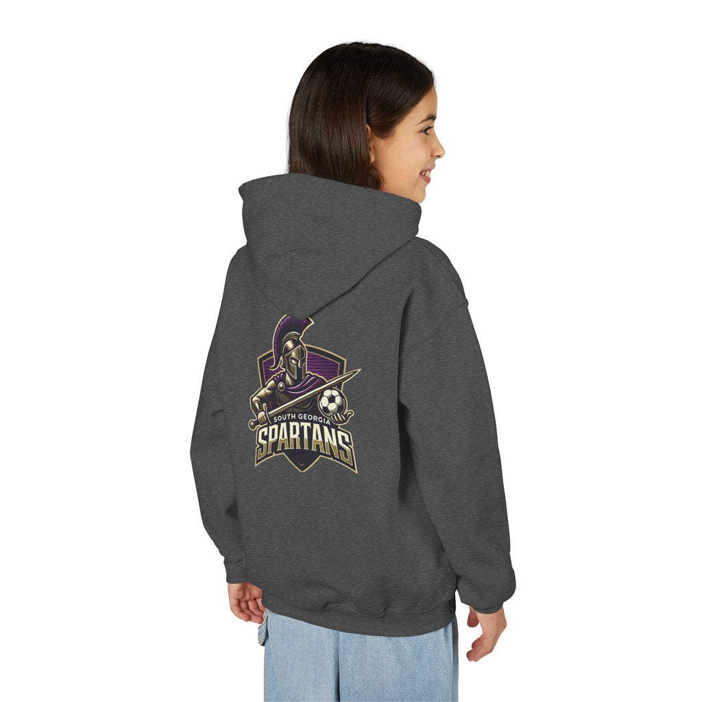 Spartan Youth Heavy Blend Hooded Sweatshirt - Perfect for Sports Fans