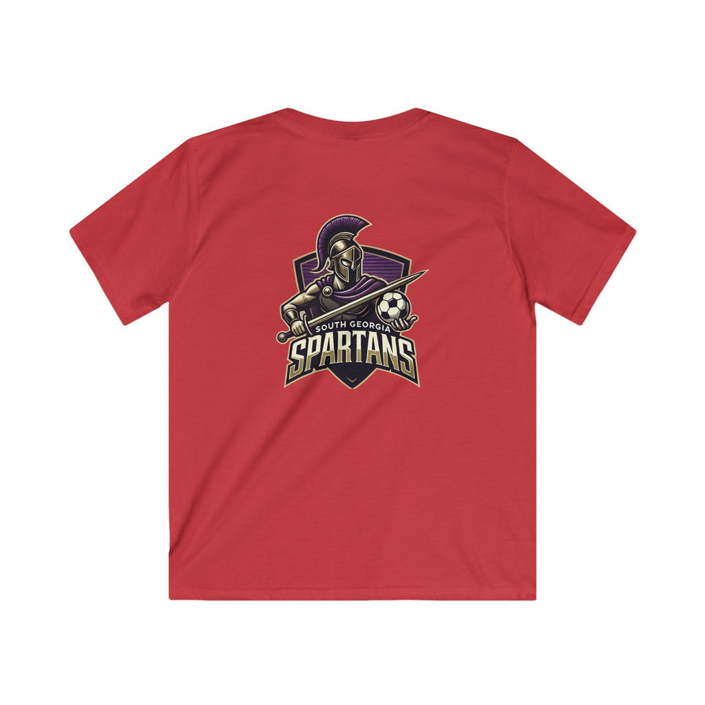 Kids Tee — South Georgia Spartans Soccer Logo Shirt