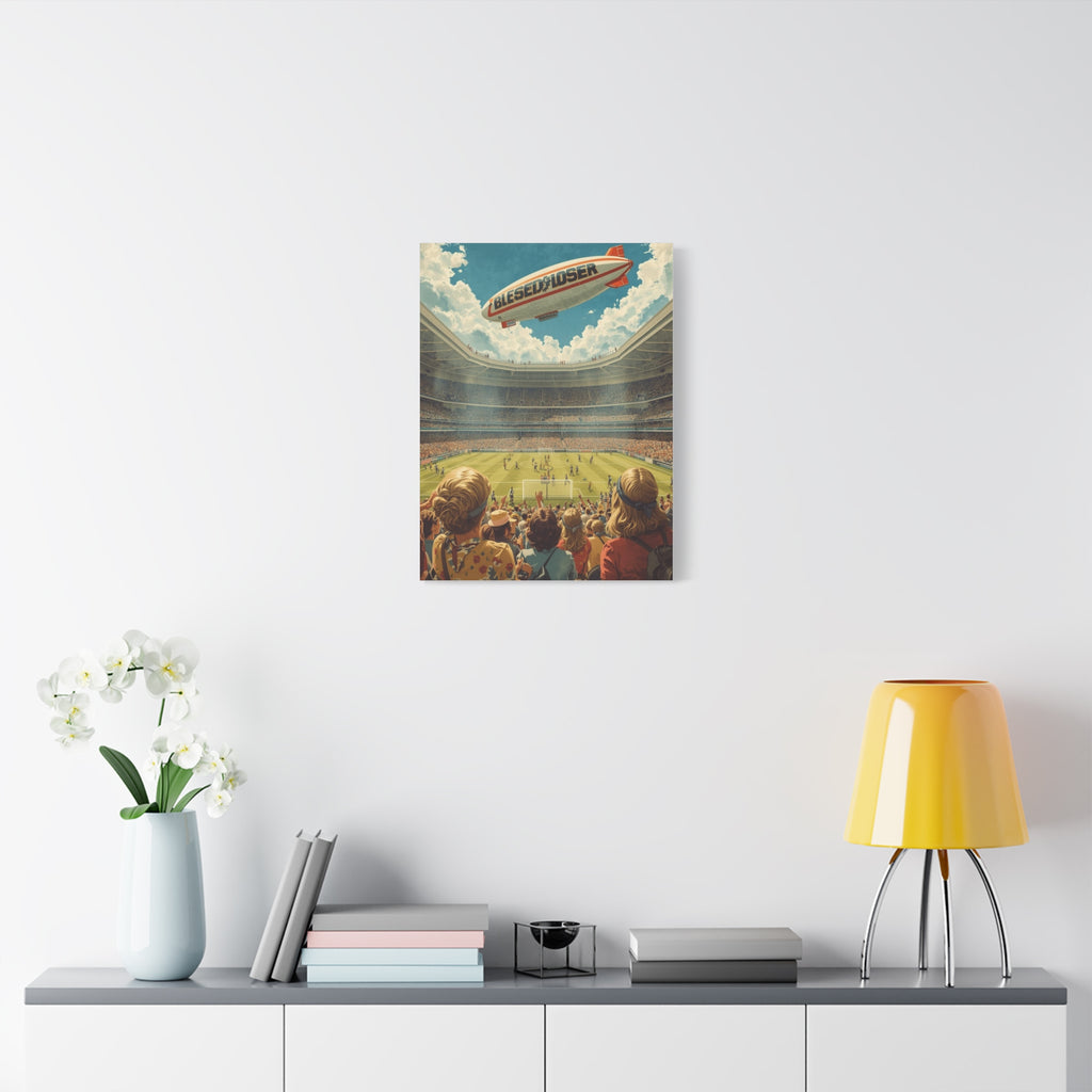 Blessed Loser Sport Art Canvas