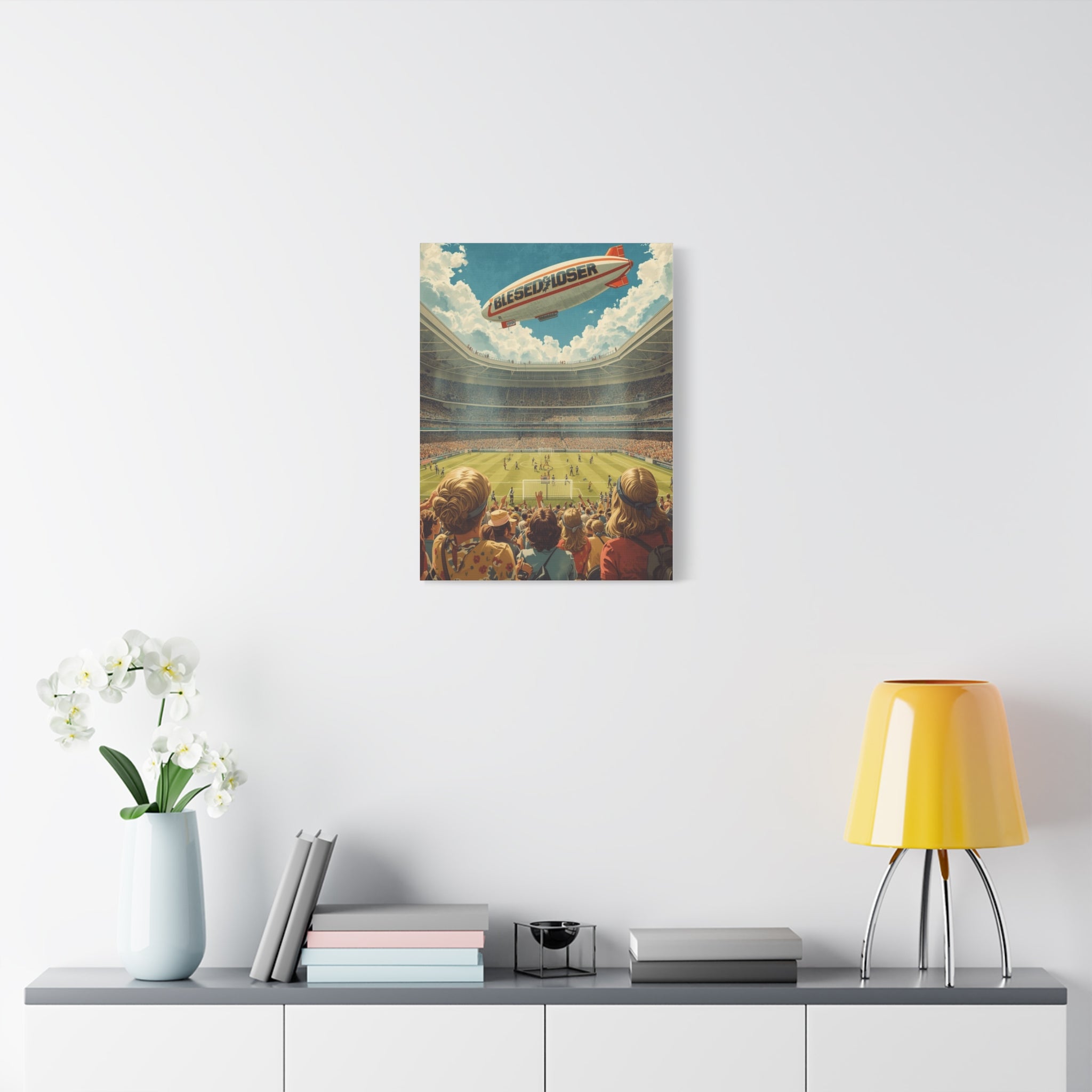 Blessed Loser Sport Art Canvas