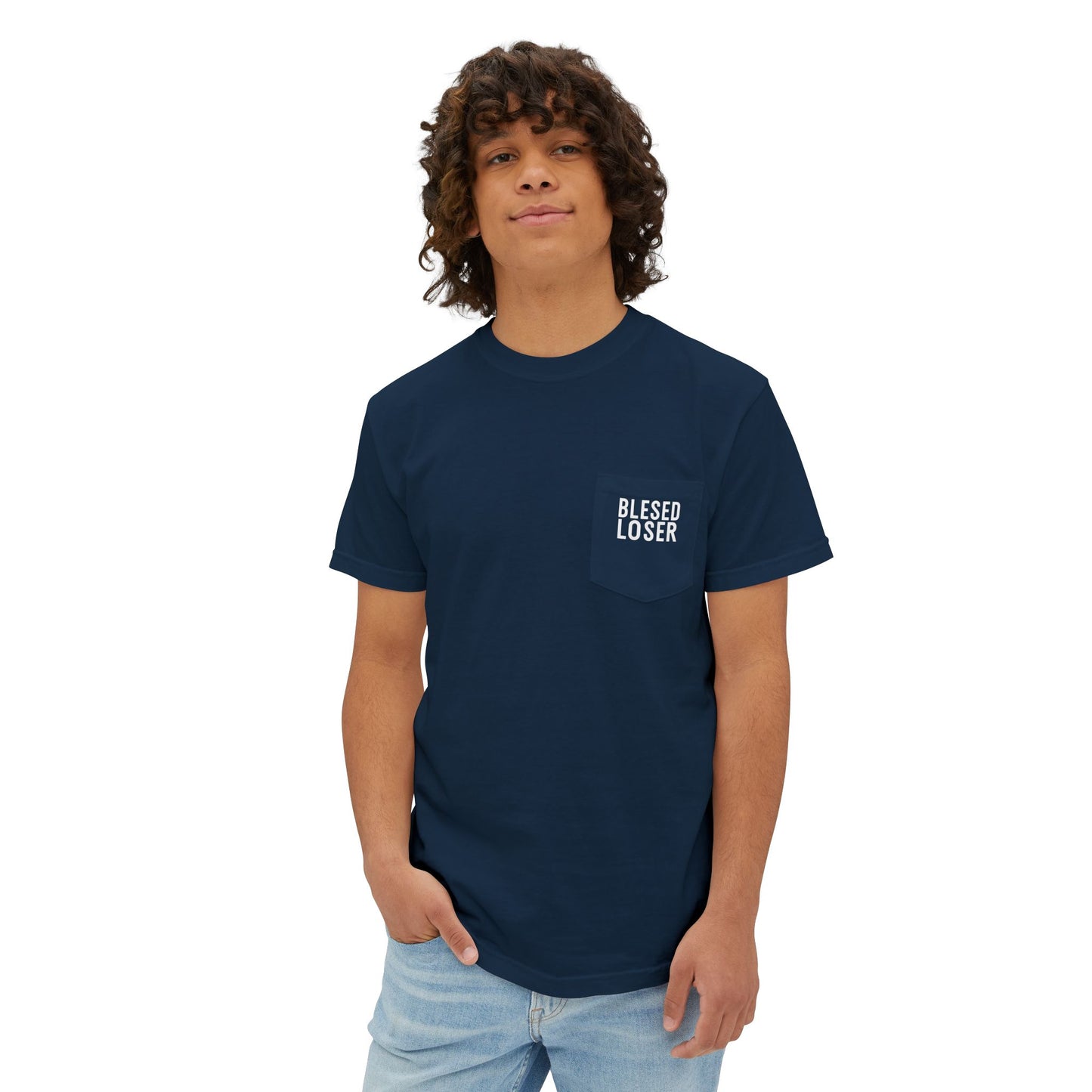 Bridge Burn Pocket T-Shirt - Blessed Loser,