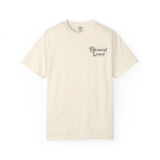 Chase Your Dreams Tee — 'Blessed Loser' Vintage Stadium Graphic T-Shirt