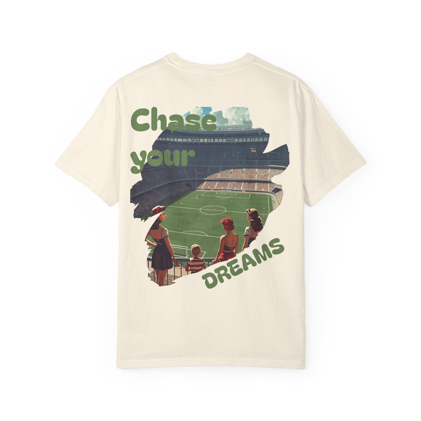 Chase Your Dreams Tee — 'Blessed Loser' Vintage Stadium Graphic T-Shirt