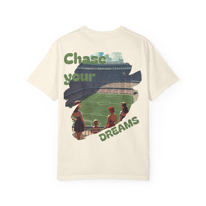 Chase Your Dreams Tee — 'Blessed Loser' Vintage Stadium Graphic T-Shirt