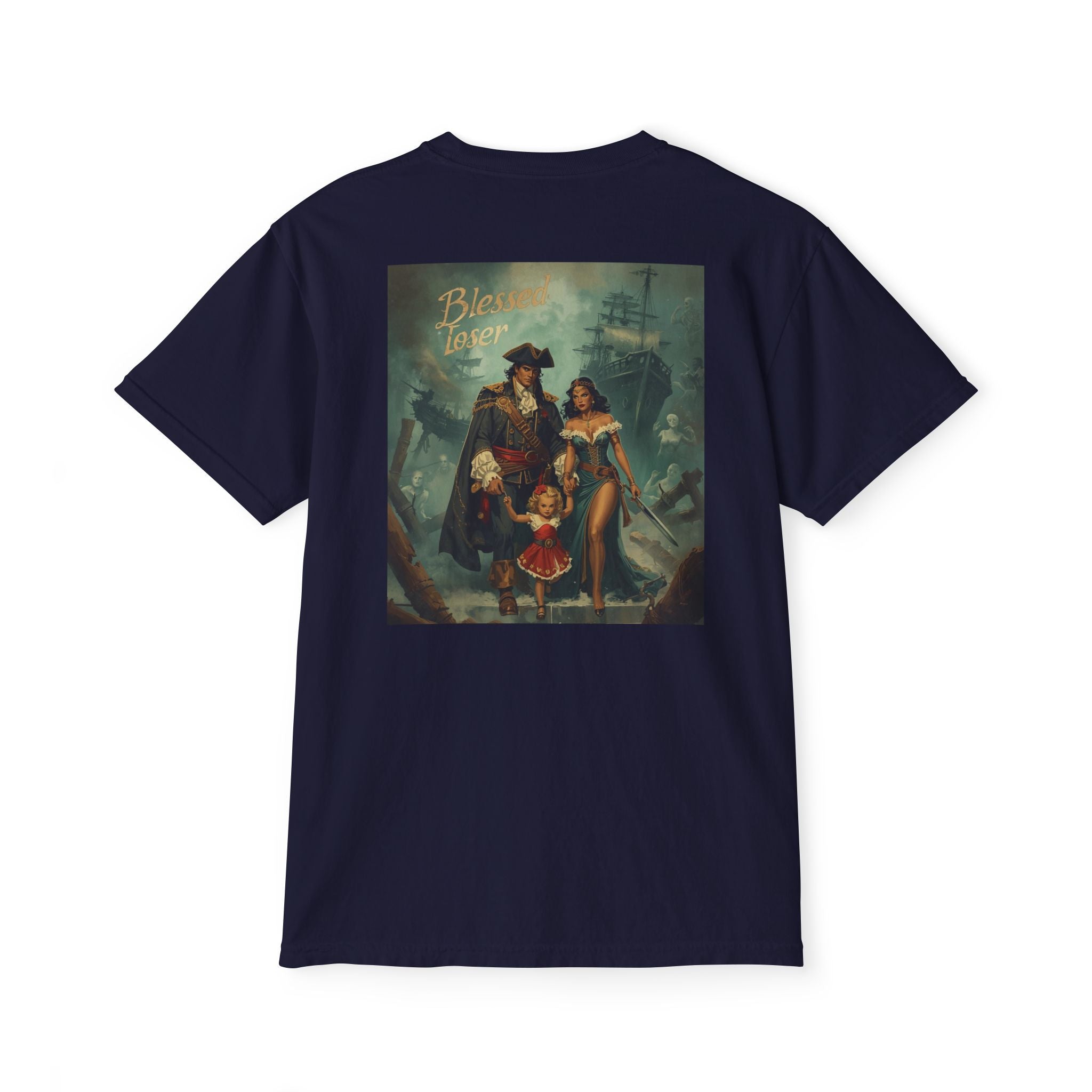 Blessed Loser Unisex Pocket T-Shirt, LUU
