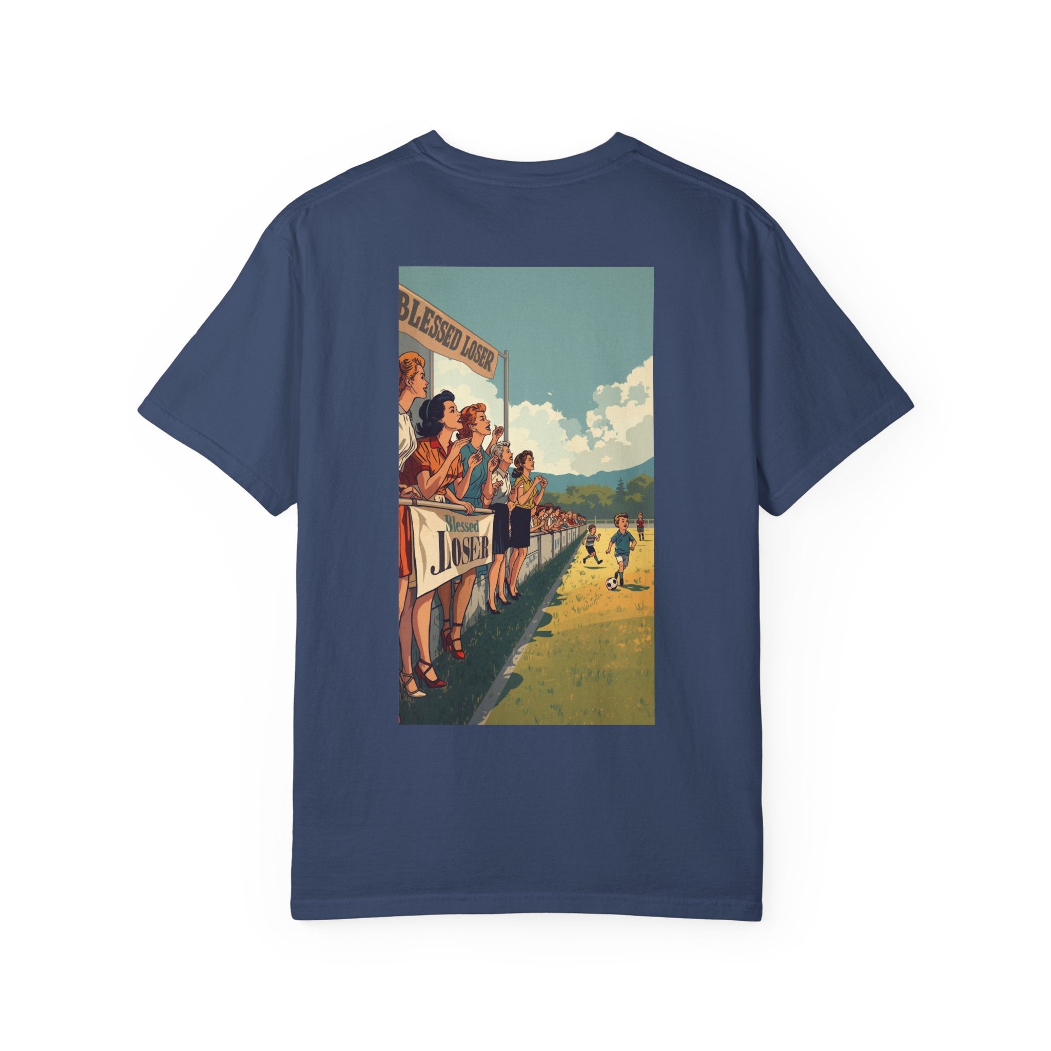 Blessed Loser Graphic T-Shirt, Retro Sports Tee, Casual Unisex Apparel, Comfort Colors