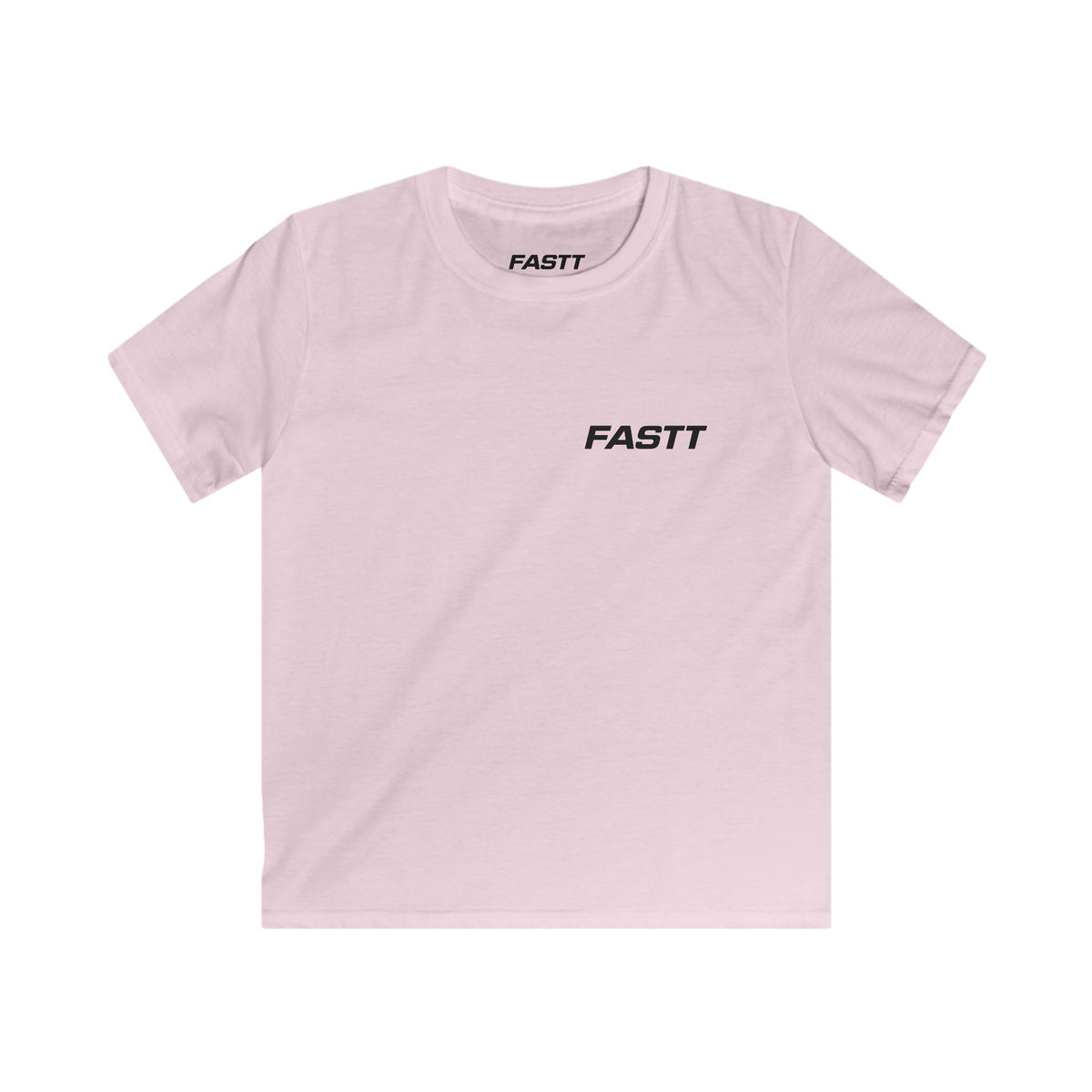 Kids Tee — 'FASTT' Soccer Ball with Crown Graphic Youth футболка