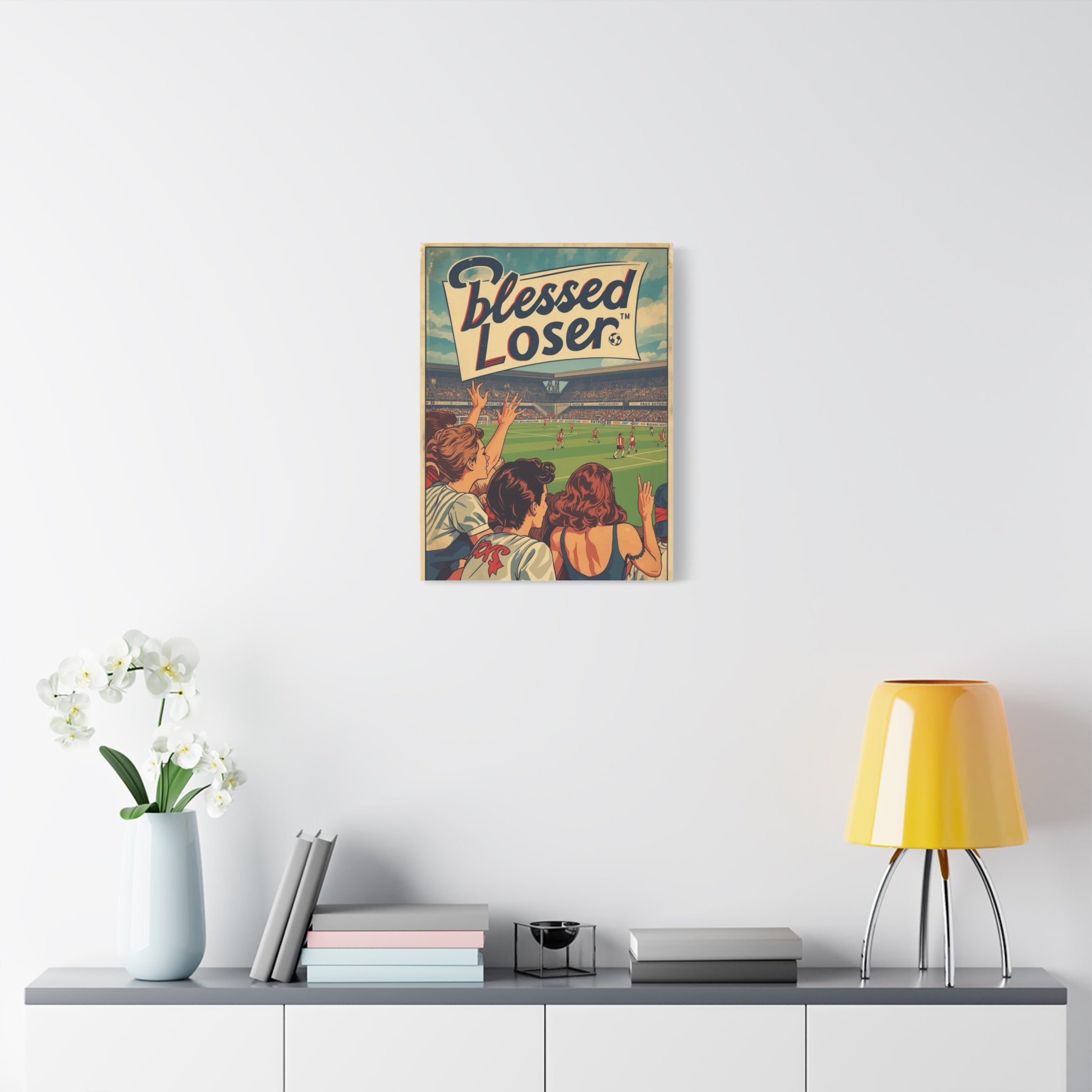 Blessed Loser Wall Art Canvas