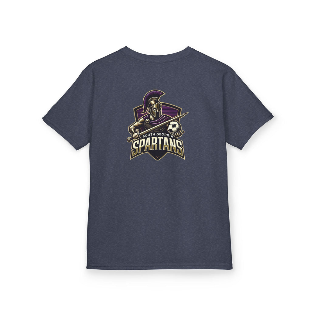Spartans Kids Heavy Cotton Tee - Perfect for Young Sports Enthusiasts
