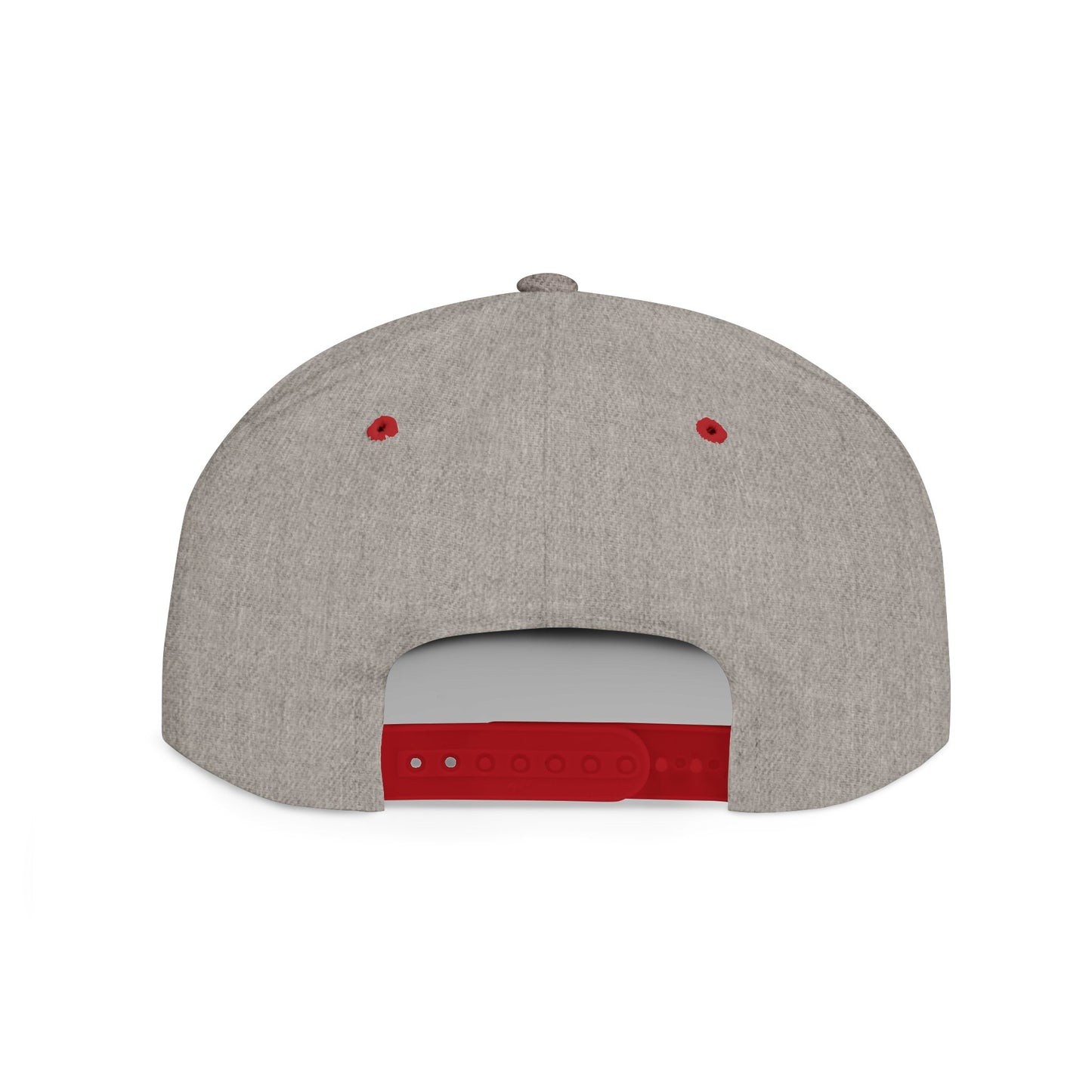 Snapback Hat — "Blessed Loser" Crown Embroidered Flat Bill Cap