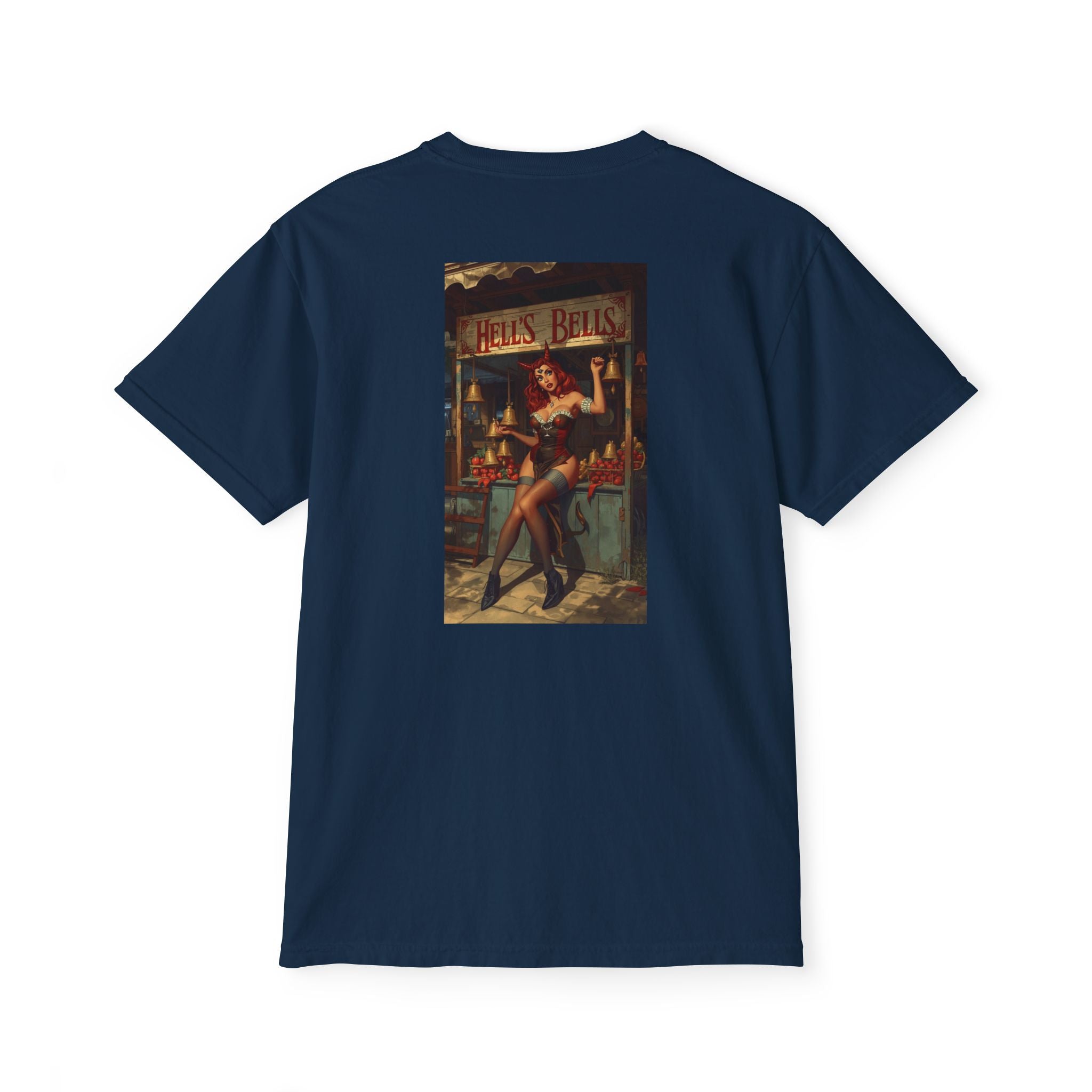 Blessed Loser Hells Bells T-Shirt with Pocket