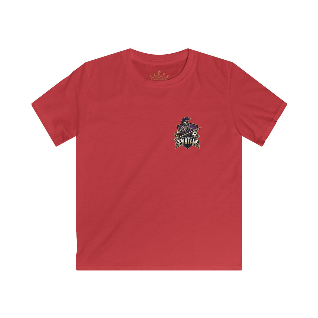 Kids Tee — South Georgia Spartans Soccer Logo Shirt