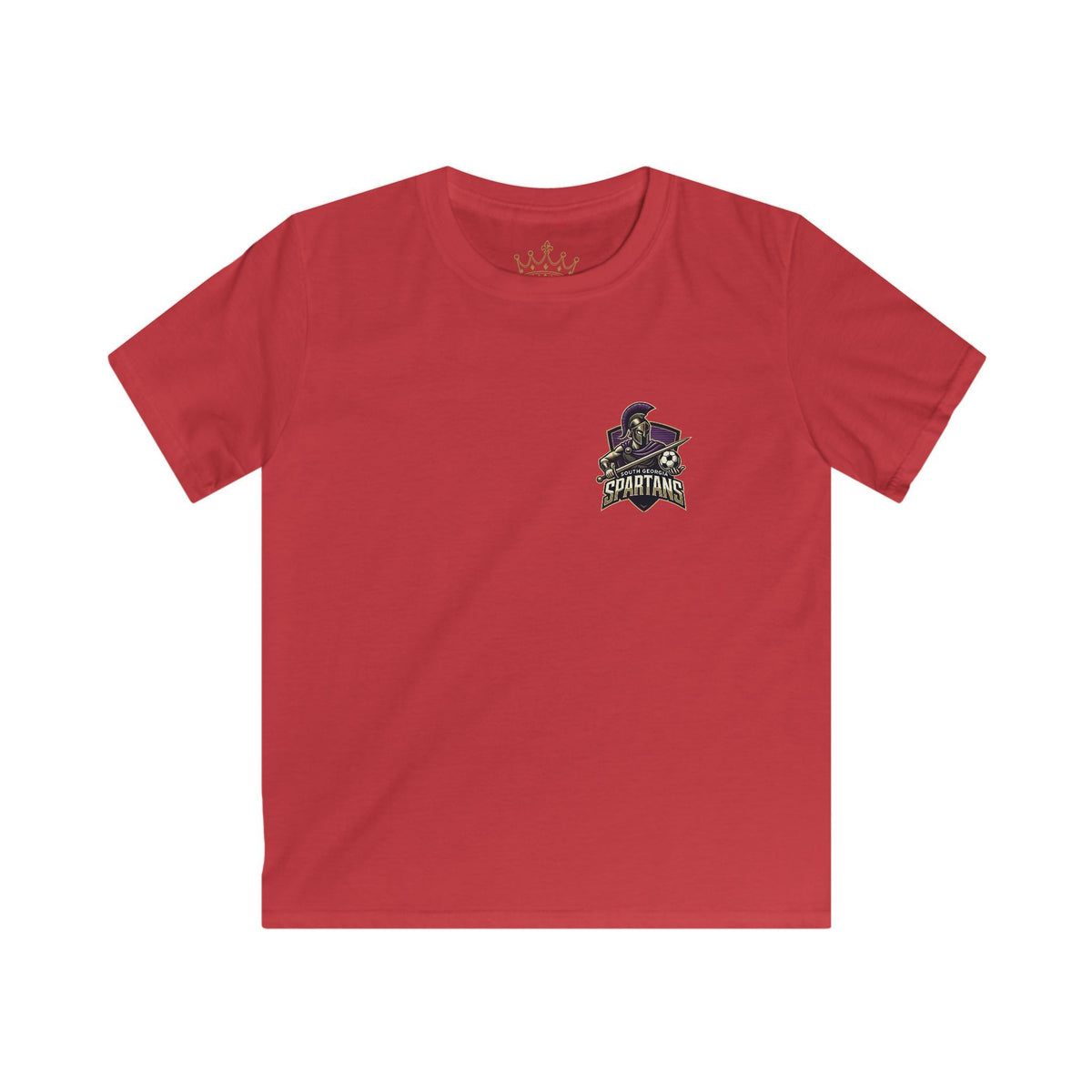 Kids Tee — South Georgia Spartans Soccer Logo Shirt