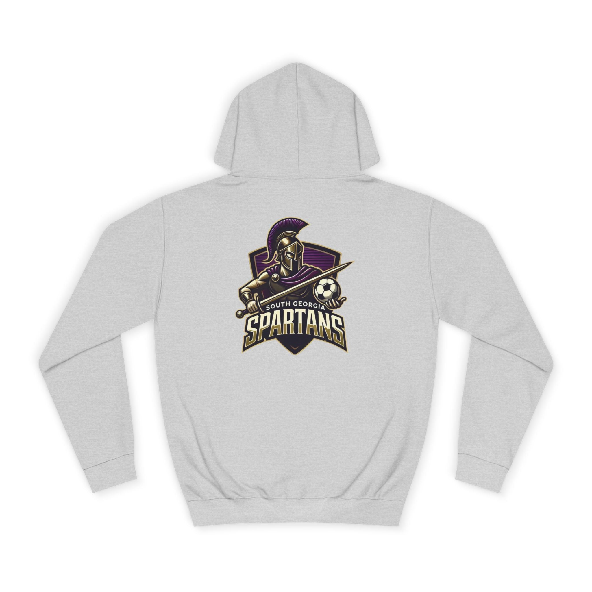 Spartans Unisex College Hoodie - Inspirational Athletic Wear for Students and Fans