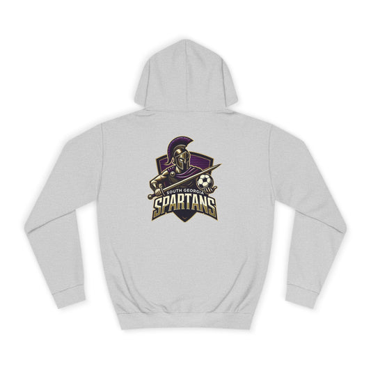 Spartans Unisex College Hoodie - Inspirational Athletic Wear for Students and Fans