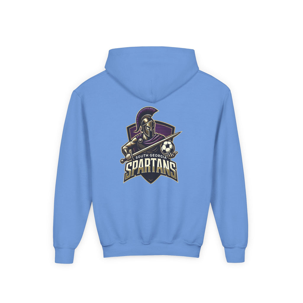 Spartans Youth Hoodie — South Georgia Spartans Soccer Team Logo