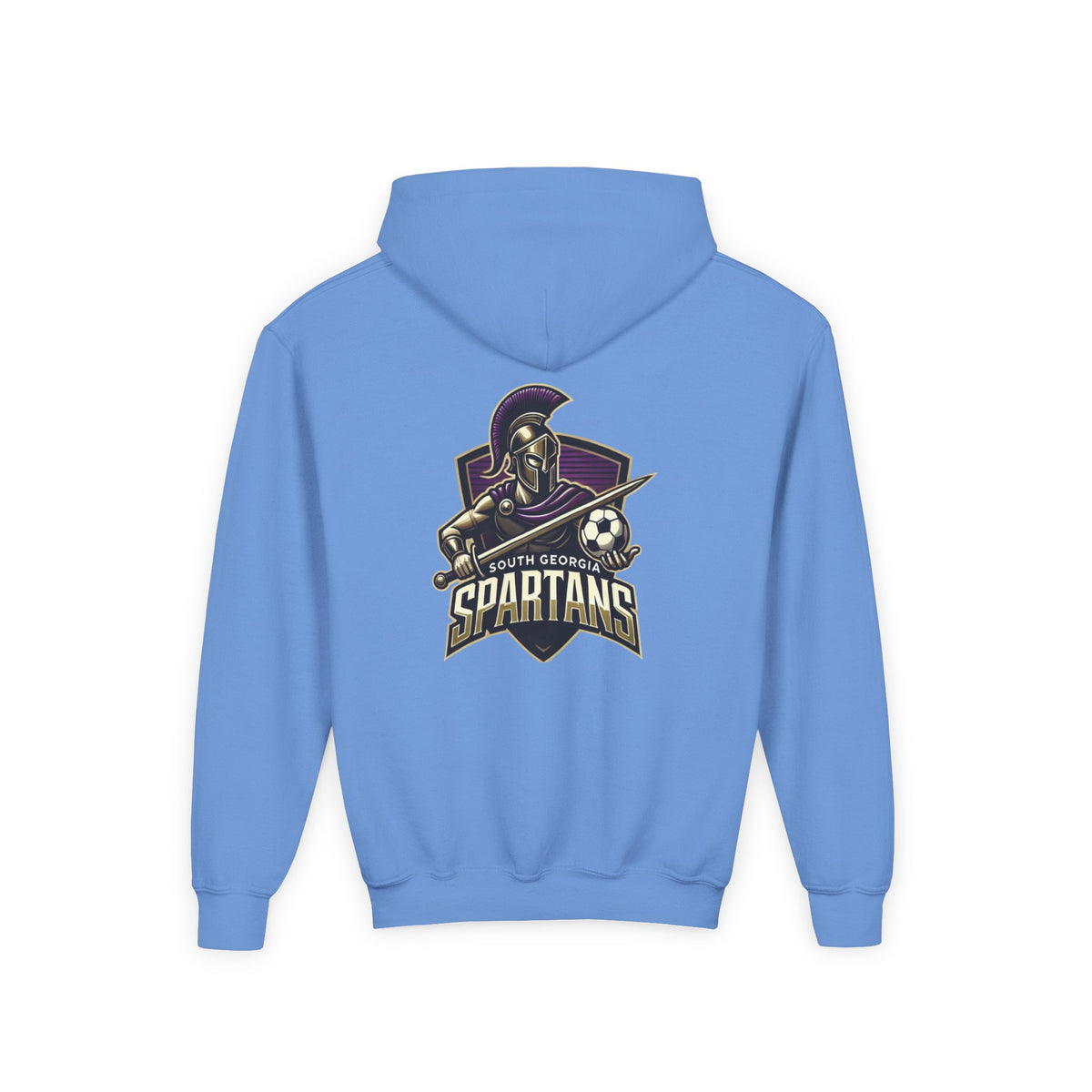 Spartans Youth Hoodie — South Georgia Spartans Soccer Team Logo