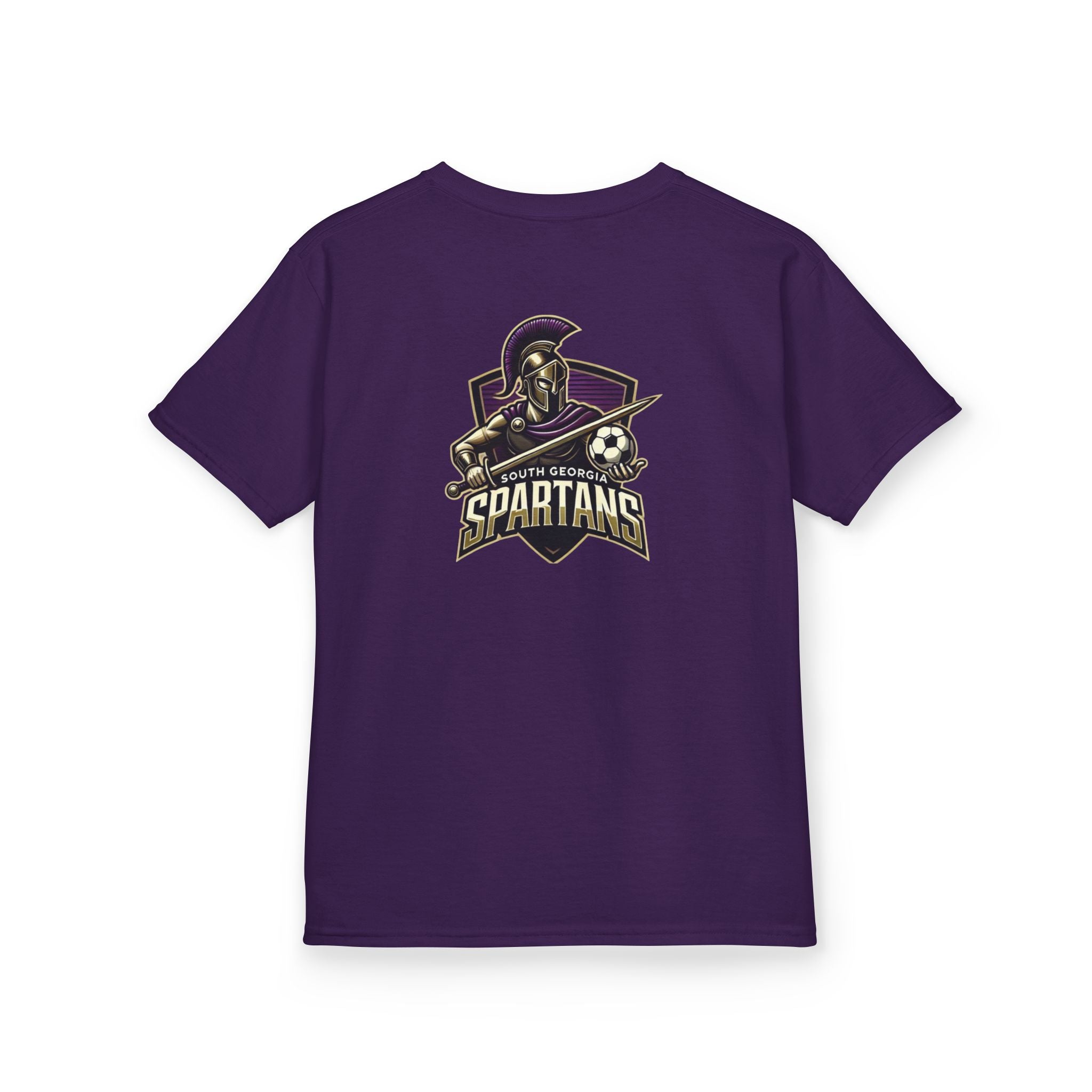 Spartans Kids Heavy Cotton Tee - Perfect for Young Sports Enthusiasts