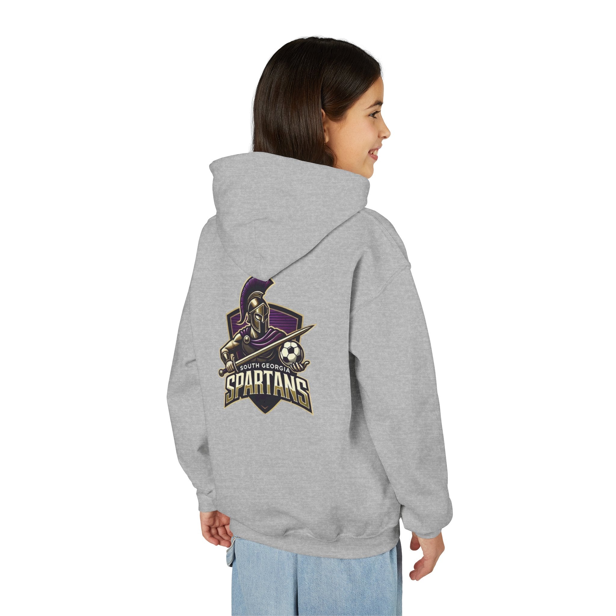 Spartan Youth Heavy Blend Hooded Sweatshirt - Perfect for Sports Fans